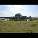 Das Fort Jaffna von der Landseite